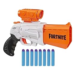 NERF Fortnite SR Blaster - 4-Dart Hammer Action