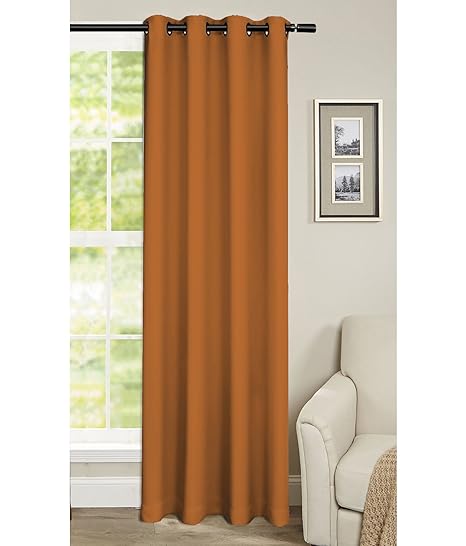 Buy Cliths Jaffa Orange Blackout Curtains 1 Panel Odd 4 5 X