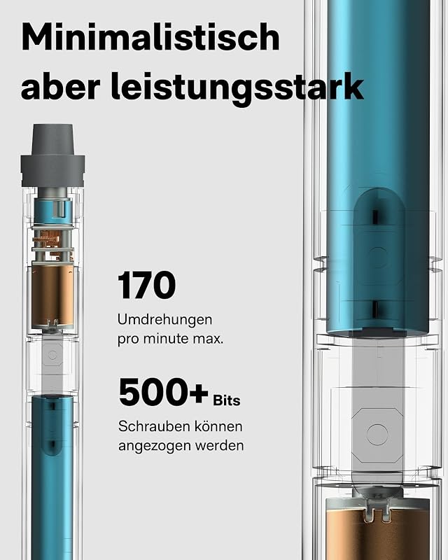 Elektro Schraubendreher Set, 0.2 N.m Magnetischer Schraubenzieher