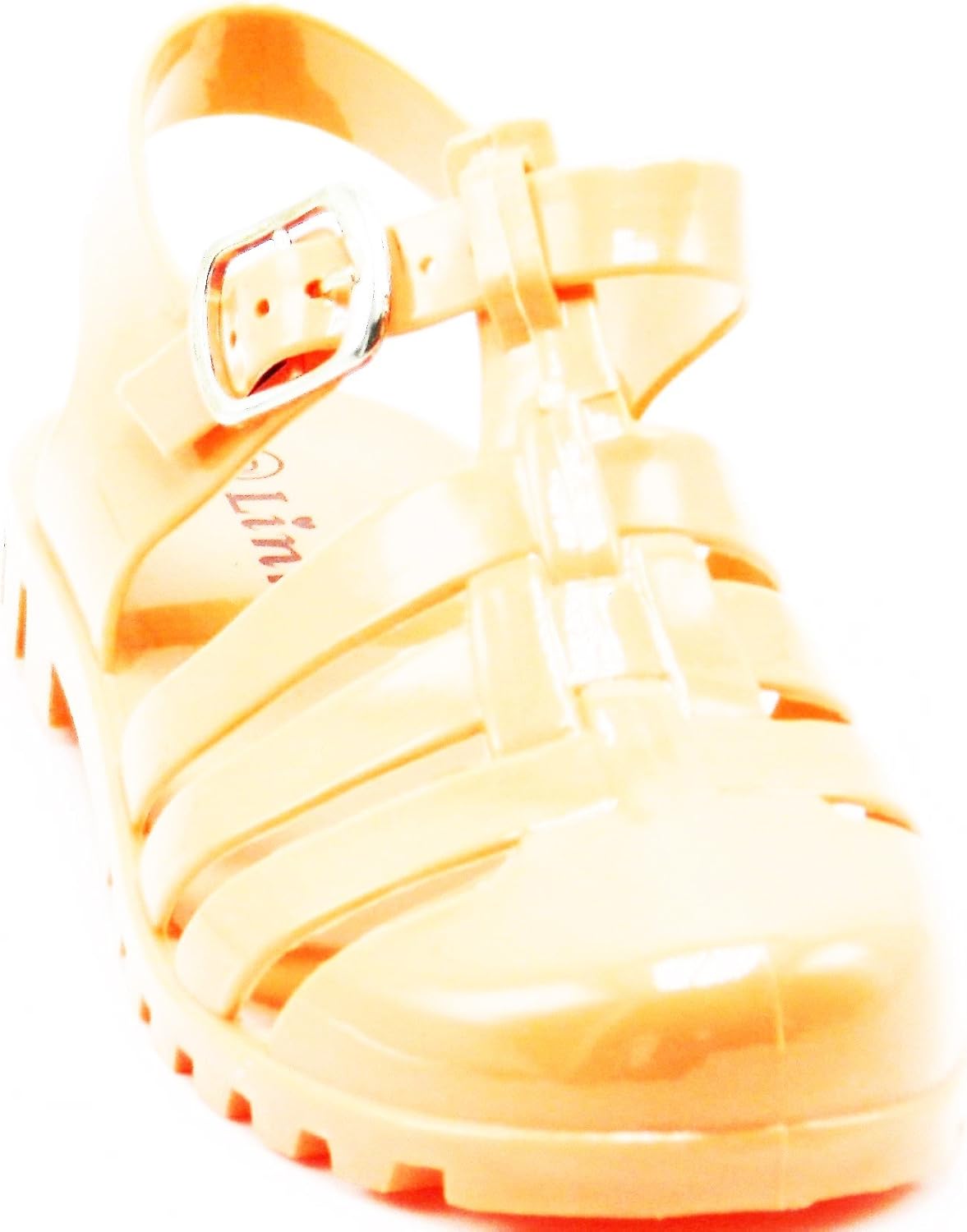 closed toe jelly sandals