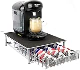 Maison & White 60 Pod Holder Grey Universal Fit Tassimo Drawer Dispenser view 1