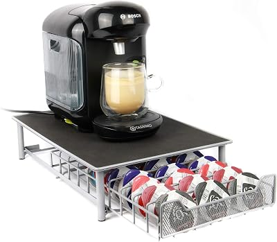 Maison & White 60 Pod Holder Grey Universal Fit Tassimo Drawer Dispenser