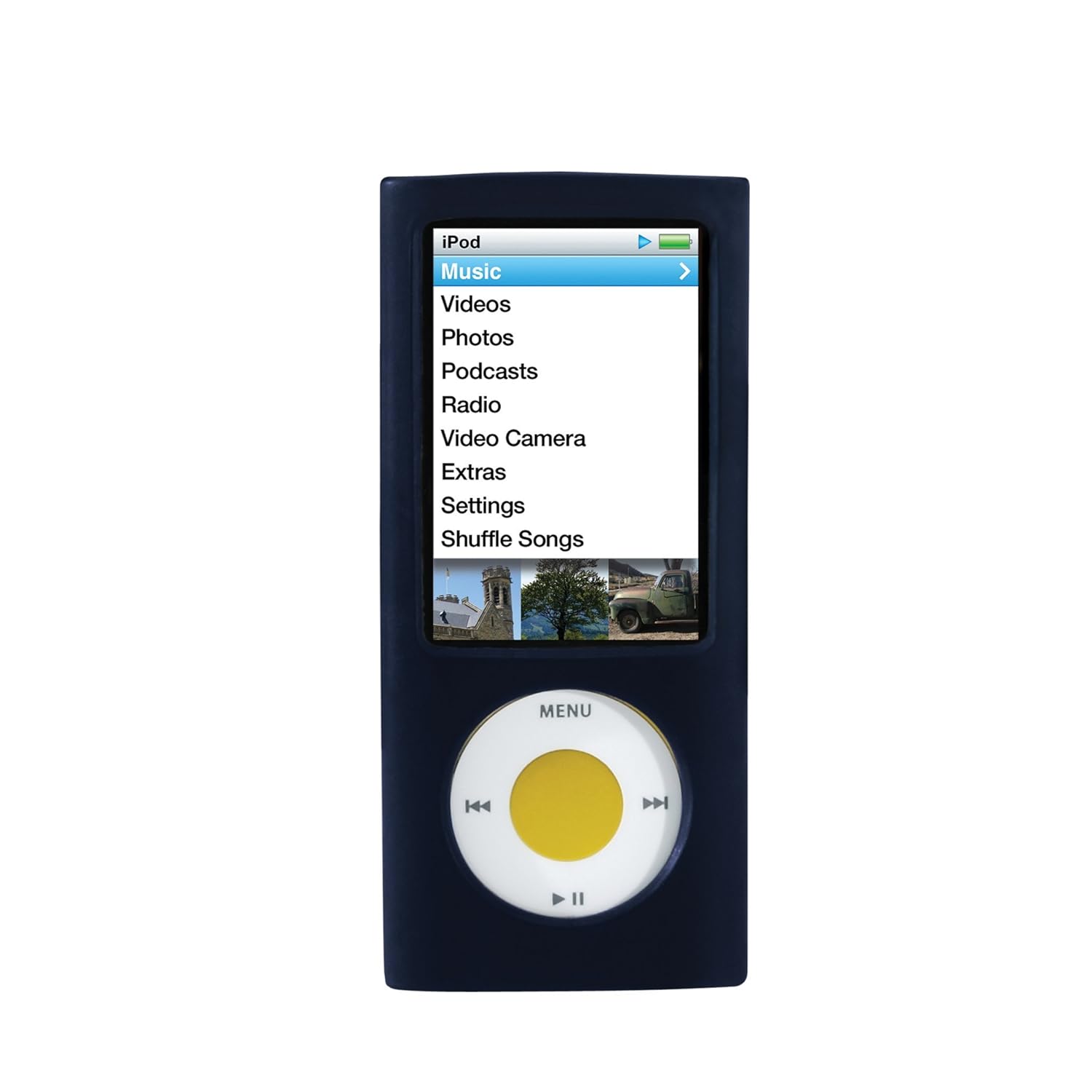 Amazon.com: Silicone Case for iPod nano 5th Generation, BLACK, Replacement  Part from Complete TuneBand Package, SILICONE CASE ONLY: Cell Phones & ...