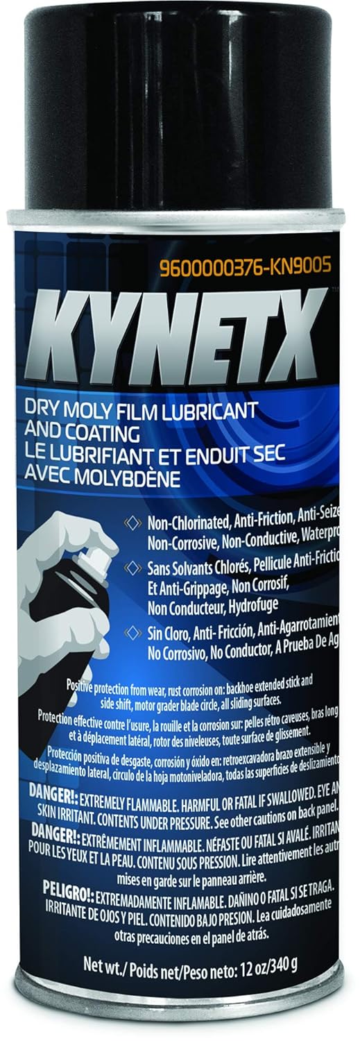 Dry Moly Film Lubricant & Coating, 12 oz. Can 9600000376KN9005 Industrial Dry Moly Lubricant