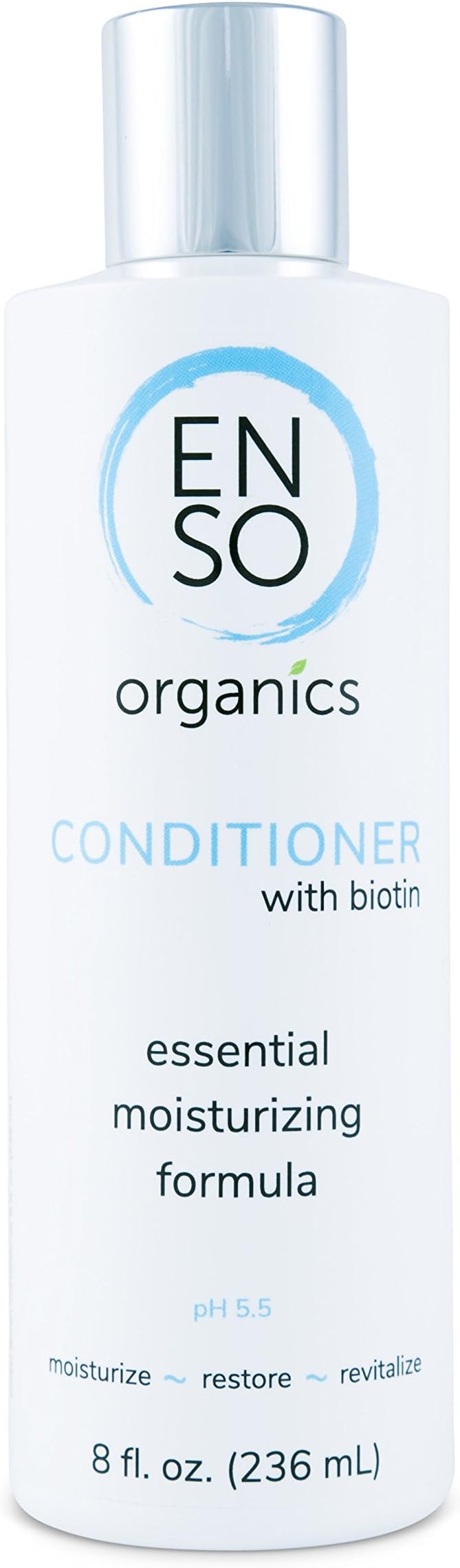 Biotin Conditioner for Sensitive Skin - Deep Conditioning Treatment for Damaged & Dry Hair - Sulfate Free Conditioner for Color Treated Hair - Organic & Natural With Aloe Vera and Manuka Honey (8 oz)
