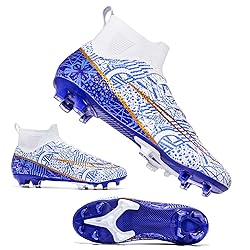 HESBITEUL Men's Soccer Cleats Women Indoor Turf