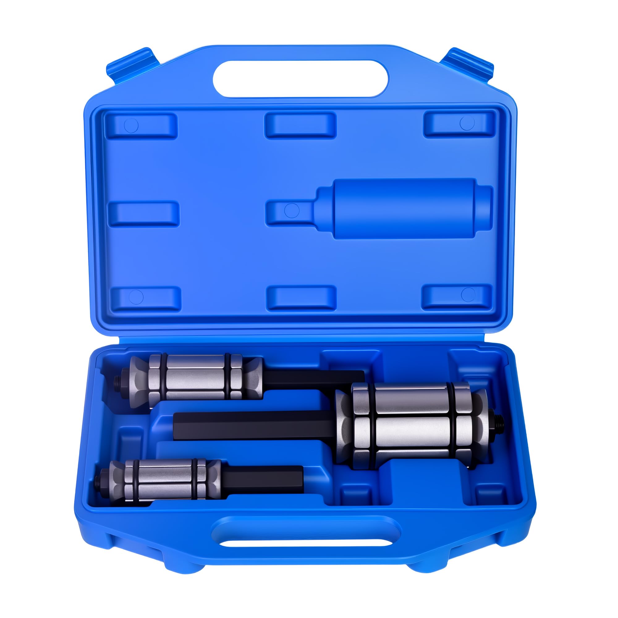 Photo 1 of 3 PCS Exhaust Pipe Expander Set, 1-1/8" to 3-1/2" Tail Pipe Expander Tool Set, Muffler Pipe Expander Set Compatible with Most Vehicles and Trucks, Automotive Tool Kit for Tail Pipe Tube