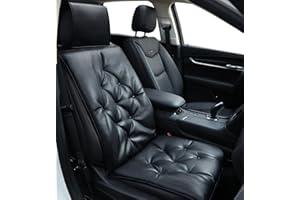 Big Ant Car Seat Cushion,PU Leather Auto Seat Cover Pad Pain Relief Cushion for Car Driver Seat Office Chair Home Use,Universal All Seasons 1pc