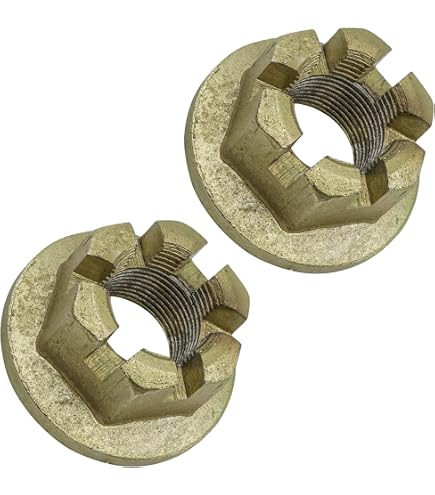 Amazon.com: Caltric 250100193 Axle Castle Nut Compatible with Can
