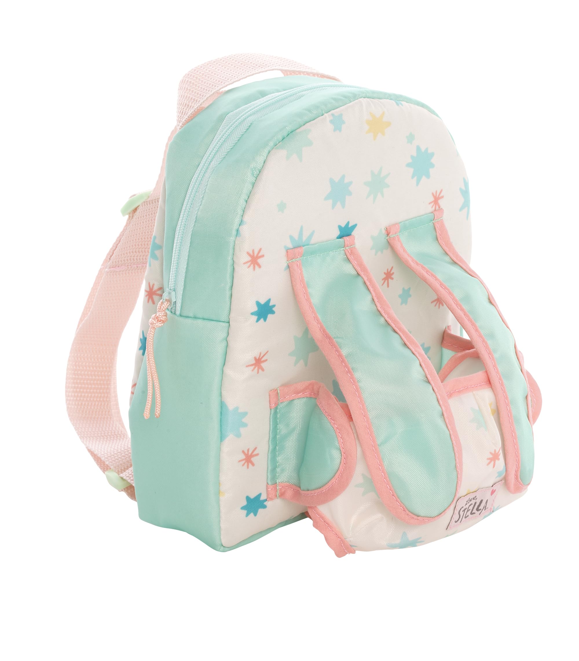 Manhattan Toy Baby Stella Baby Carrier and Backpack Accessory for Nurturing Dolls, 8" x 8.5" x 4.5"