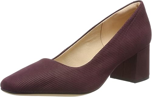 clarks burgundy pumps