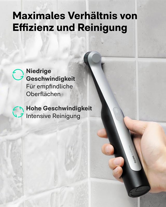 Elektrische Reinigungsbürste Wand™, USB-C Kabellose Fugenbürste, IPX7