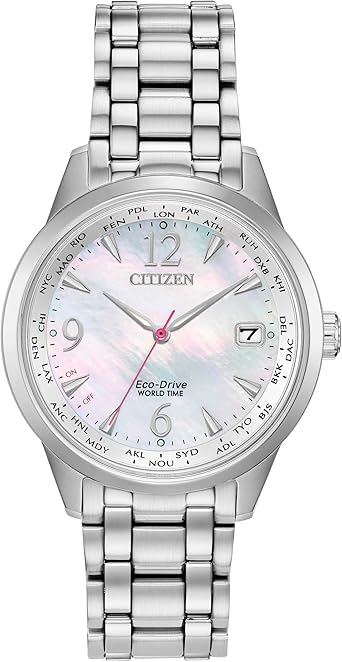 Amazon.com: Citizen Women's World Time Perpetual Calendar Quartz Watch