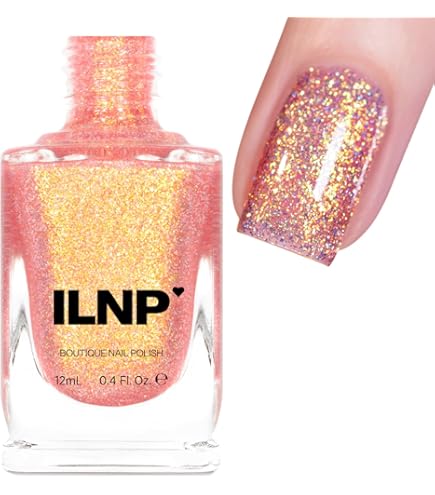 Amazon.com : ILNP Open Skies - Pastel Pink Shimmer Nail Polish