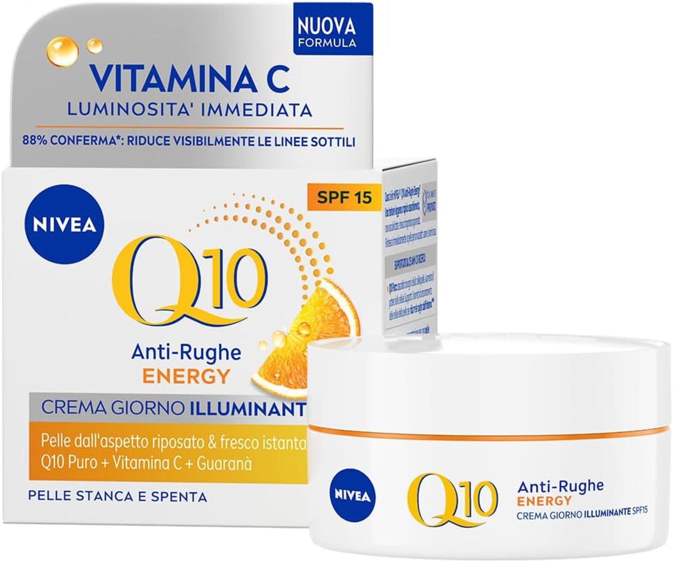 NIVEA Q10 antirughe giorno energ.50 ml.82322 - Facial creams and masks