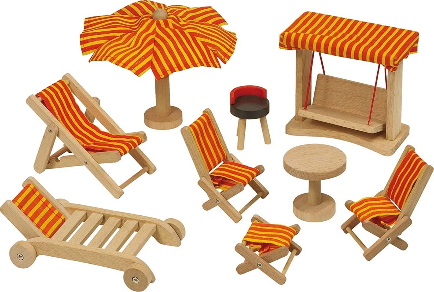 GoKi Dolls' House Garden Furniture