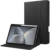 Fintie Multi-Angle Viewing Case for Samsung Galaxy Tab S11 11'' | SM-X730/X736B 2025 Release, Soft TPU Back Cover, Front Card Pocket, S Pen Holder, Auto Wake/Sleep, Black