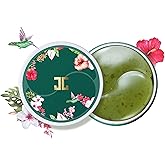 JAYJUN Green Tea Eye Gel Patches for Puffy Eyes, Hydrating & Cooling Under-Eye Care, 1.4g, 60 Patches