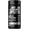 MuscleTech Platinum Multivitamin for Immune Support 18 Vitamins & Minerals Vitamins A C D E B6 B12 Daily Workout Supplements 