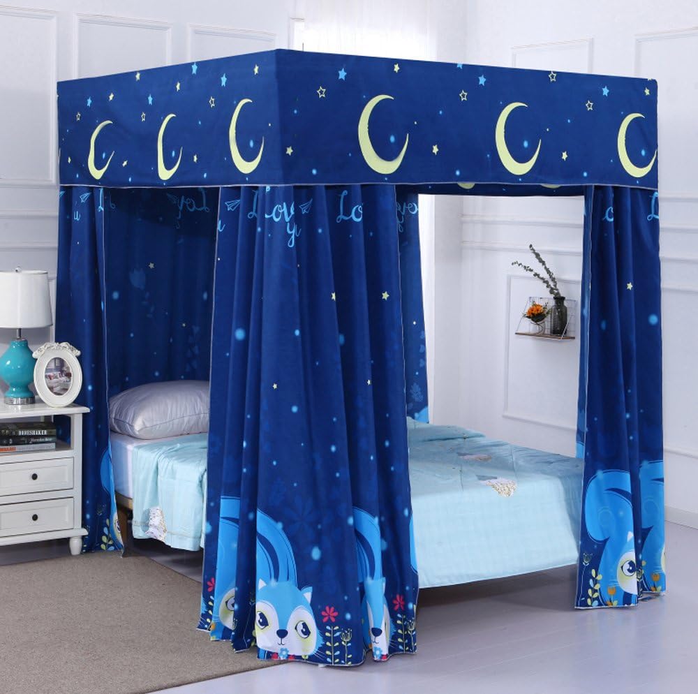 Best white four post bed frame full