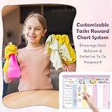 Koncci Magnetic Reward Charts for Kids | Chore Behaviour Sticker Motivation | view 3