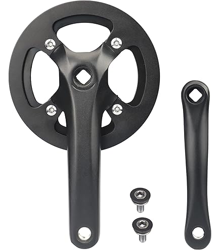 Amazon.com : Sunlite Alloy Single Speed Crankset w/Double