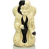 Geeki Tikis Disney Villains Cruella De Vil Ceramic Mug | Party Cocktail Tumbler For Liquor and Beverages | Holds 20 Ounces