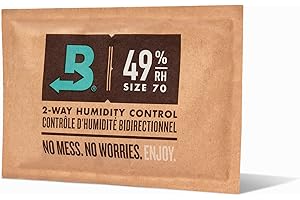 Boveda 49% Two-Way Humidity Control Packs for Music – Single Standard Size – For Wooden Instrument Cases – Humidifier Pack Prevents Cracking & Warping – Individually Wrapped Guitar Humidifiers