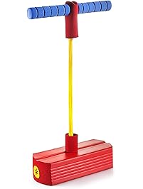 Play22 Foam Pogo Jumper for Kids - Fun and Safe Jumping Stick - Pogo Stick for Kids and Adults - Pogo Jump Makes Squeaky Sounds - Holds Up to 250 LBS - Great Gift for Boys and Girls - Original