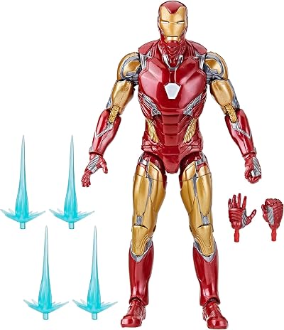 Marvel Legends Iron Man Mark LXXXV Avengers Endgame 6in Figure Red Hasbro Brand