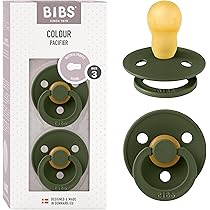 Amazon.com : BIBS Pacifiers Colour Collection | Natural Rubber ...