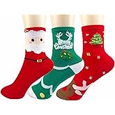 Byleverdo Women's Ribbed Knit Socks - 3 Pack Cotton Running Casual Crew Socks