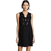 English Factory Women's Lace Up Front Dress