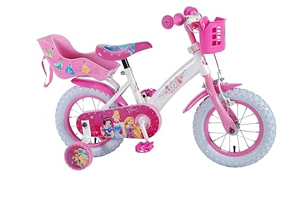 12 Zoll Disney Princess Prinzessin Kinderfahrrad Mädchenfahrrad Kinder Fahrad Rad