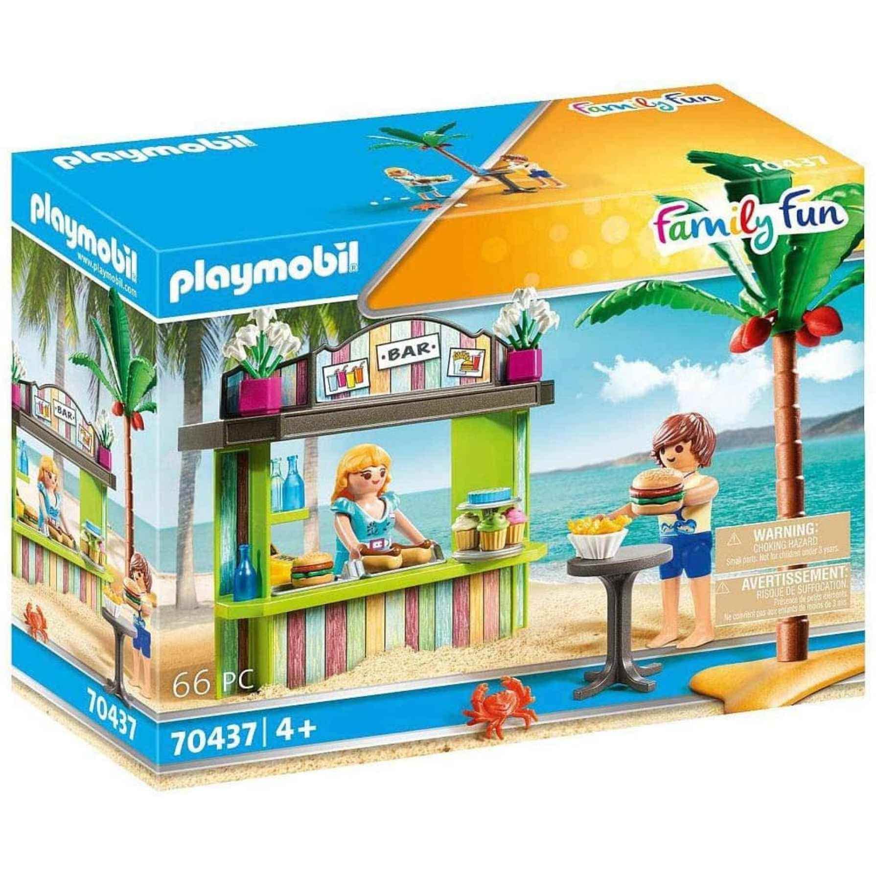 Playmobil Family Fun 70437 Snack Bar, Ages 4+