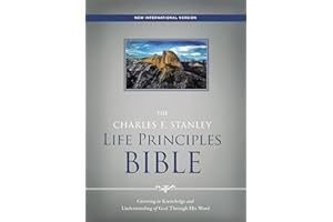NIV, The Charles F. Stanley Life Principles Bible, Hardcover: Holy Bible, New International Version