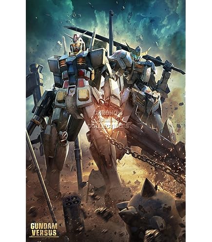 Amazon.com: PrimePoster - Gundam Versus Unicorn Poster Glossy