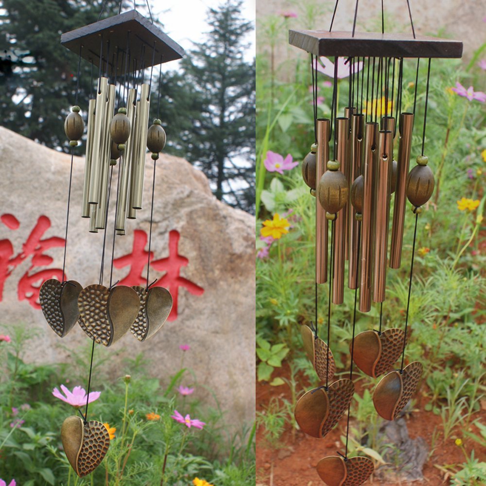 Sunfire Wind Chime Classic Hanging Decor Decrotive Feng Shui 22in