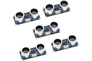 Bolsen Ultrasonic Sensor Mounting Bracket for HC-SR04 Smart Car AL HC-SR04 HC SR04 HCSR04 Distance Sensor (5PC Distance Sensor)