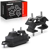 A-Premium Engine Motor Mount and Transmission Mount Kit, Set of 2 | Compatible with Chevrolet Impala Monte Carlo Venture &amp; Buick Lacrosse &amp; Pontiac Grand Prix &amp; Saturn Relay, Auto Trans AWD