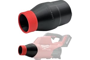 Stubby Nozzle Co. Stubby Car Drying Nozzle for Milwaukee M18 Fuel Leaf Blowers - Single Battery Gen I & II (2724-20 & 2728-20)