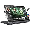 Lenovo IdeaPad Flex 5i 2-in-1 Laptop (14" FHD+ Touchscreen, Intel Core i3-1215U, 8GB RAM, 256GB SSD) Convertible, Fingerprint, FHD Webcam, 9-Hr Battery Life, IST Pen, Win 11 Home in S Mode, Grey