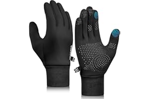 Trodalo Kids Winter Gloves Touchscreen Anti-Slip Soft Warm Gloves for Boys Girls Aged 4-10 Years Cycling Running Soccer