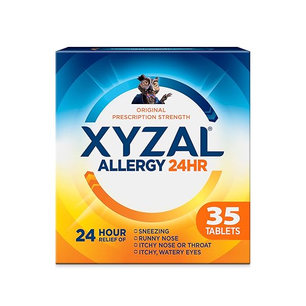 XYZAL 24 HOUR ALLERGY RELIEF MEDICINE, ORIGINAL PRESCRIPTION...