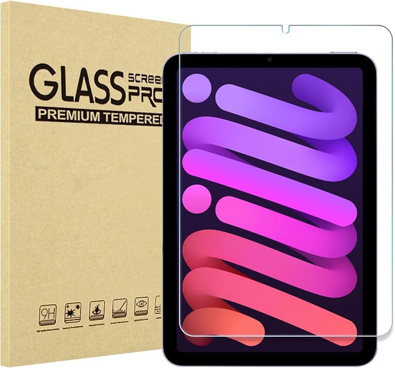 ProCase Screen Protector for iPad Mini 7th/6th Gen 8.3 inch 9H Tempered Glass
