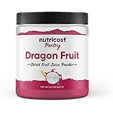 Nutricost Pantry Dragon Fruit Powder (8 oz) - Pitaya, Dried Dragon Fruit Juice Powder for Smoothies, Drinks & Desserts, Vegan, Gluten-Free, GMO-Free, 38 Servings