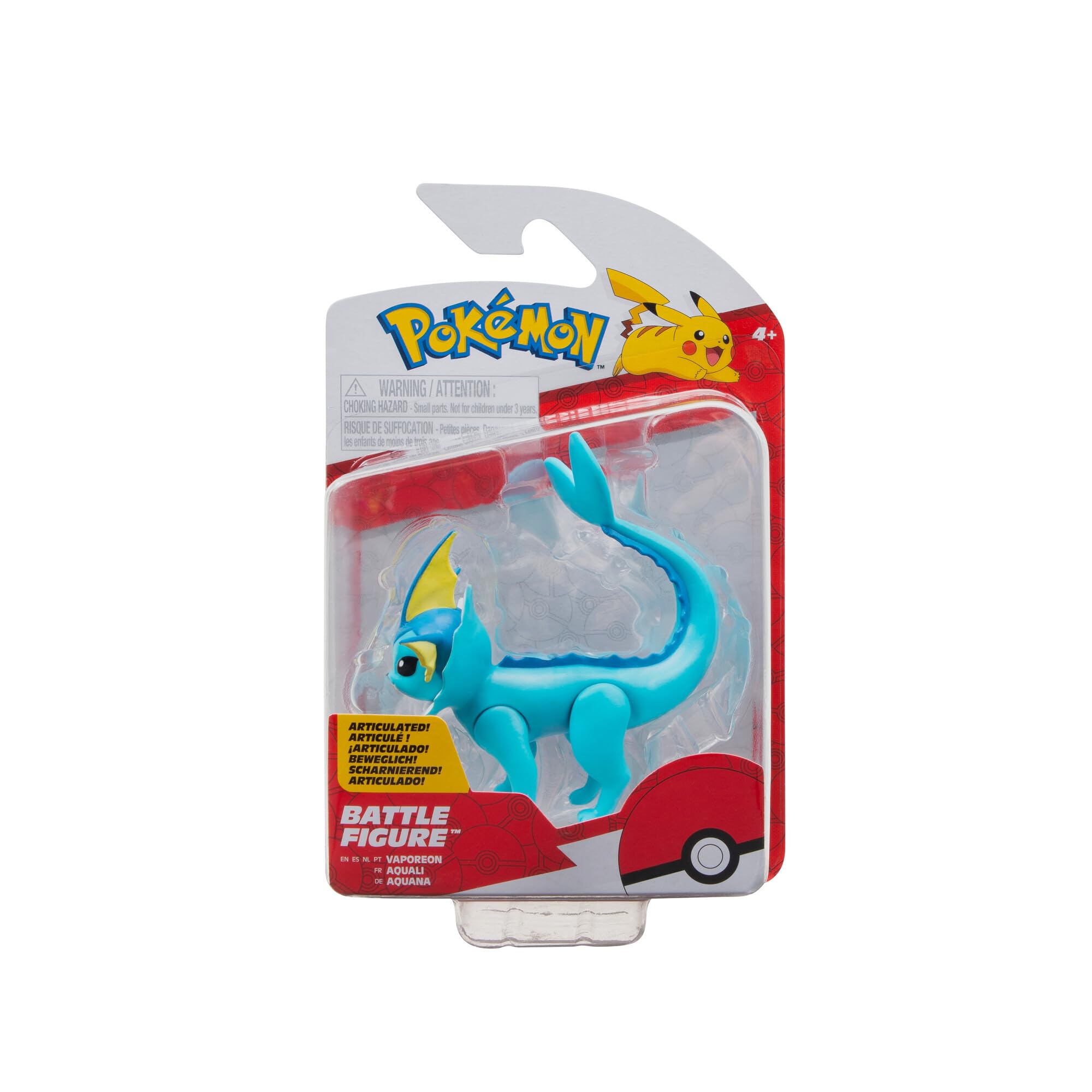 Pokemon Battle Figure Pack (Vaporeon) W15 — image 1