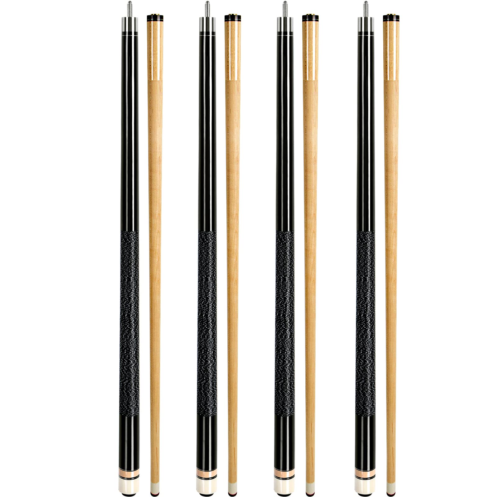 Aklot Pool Cue,Cue Sticks 58" Pool Cues Adult Canadian Maple Wood Cue Stick for Professional Billiard Players 21 oz