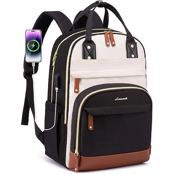 affordable photo backpack laptop Amazon.com: LOVEVOOK Laptop Backpack Women with USB Port Design,18.4 inch  Waterproof Work Travel Backpack Computer Laptop Bag,Cute College Nurse  Teacher Backpack Purse,Gifts for Women & Men,Beige-Black-Brown : Electronics