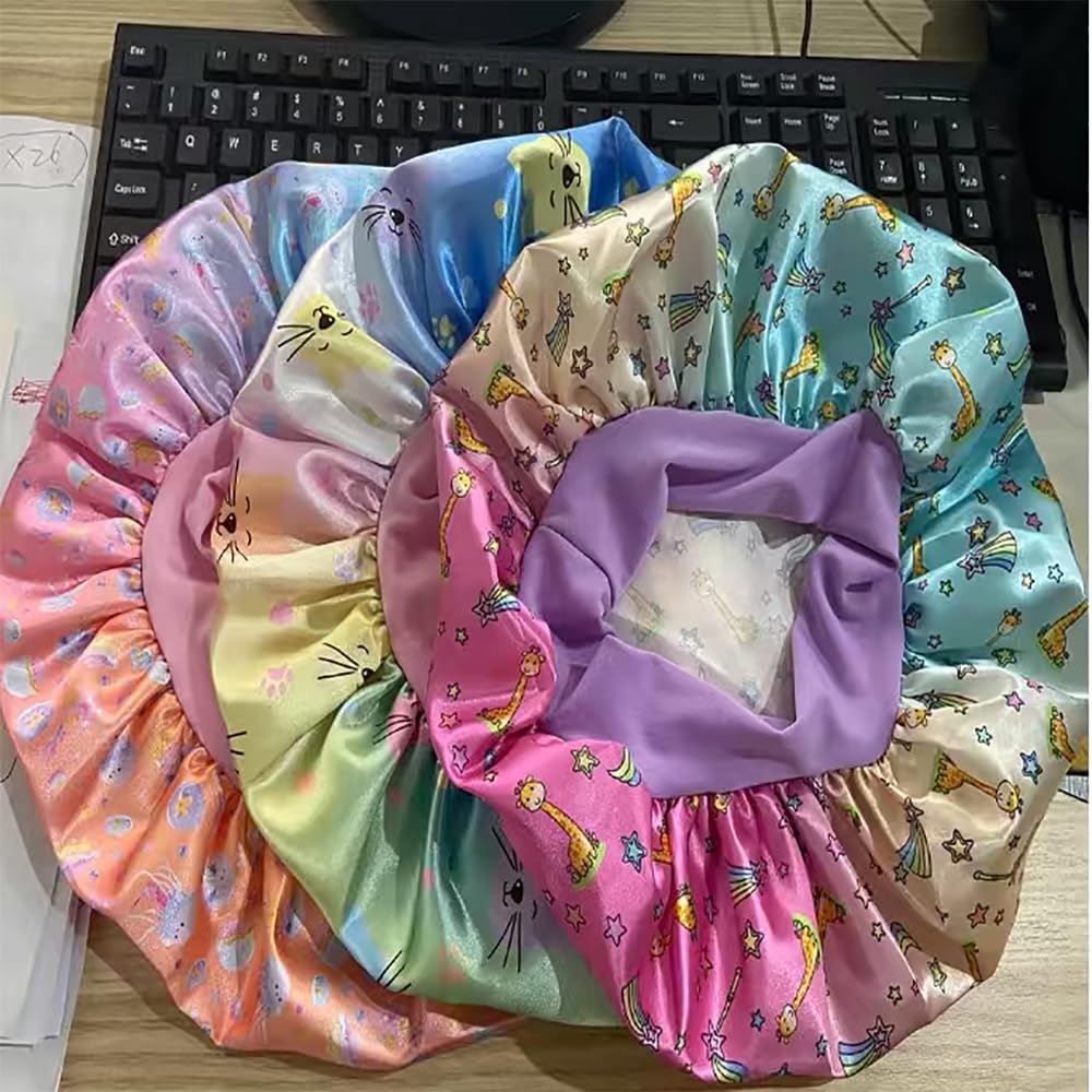 Photo 1 of  2 3 PCS Shower Caps Bonnets